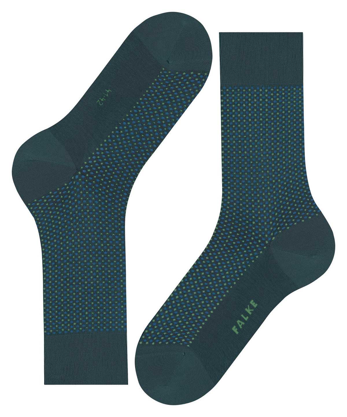 Falke Uptown Tie Socks Socken Herren Grün | 1840923-SW