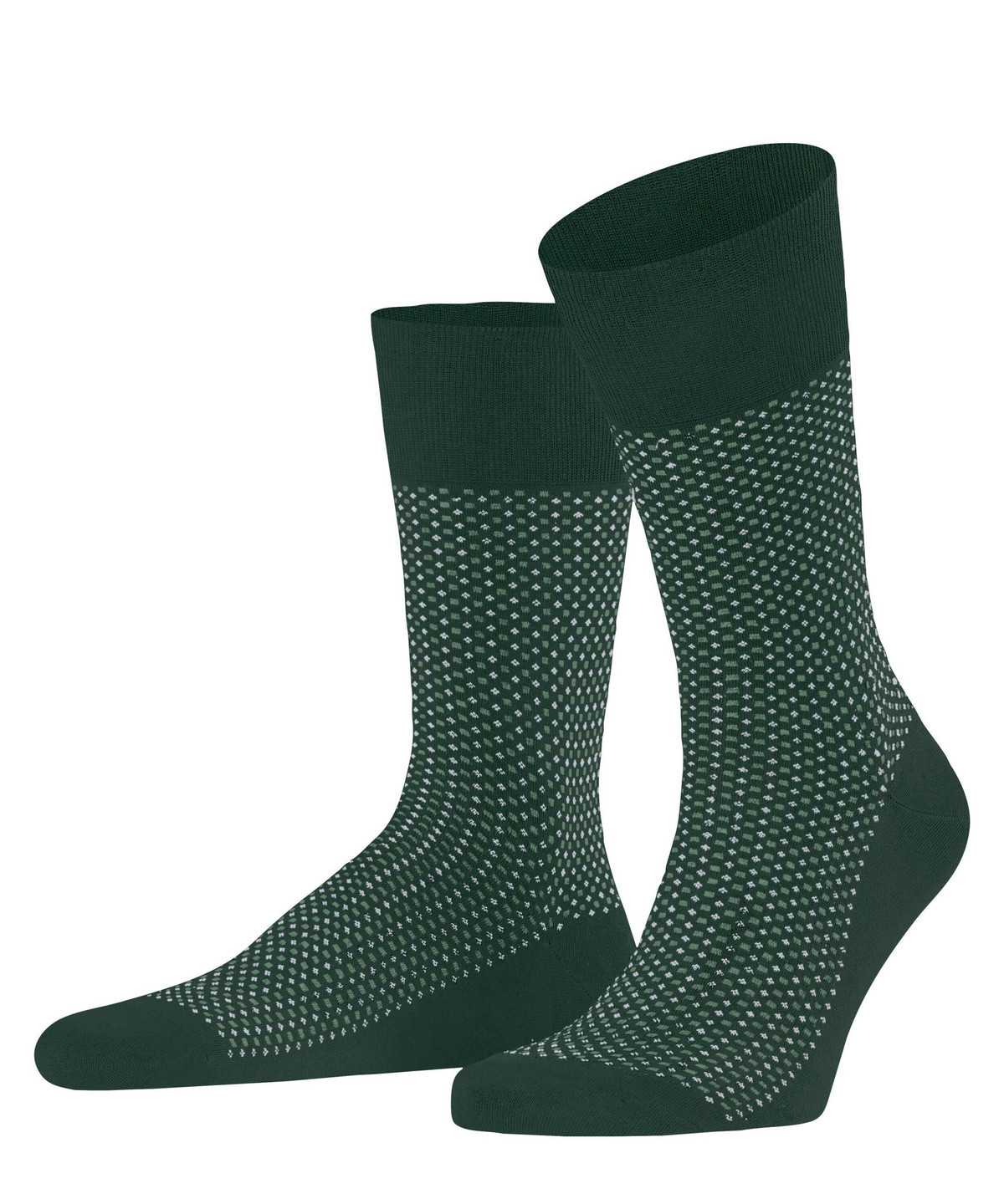 Falke Uptown Tie Socks Socken Herren Grün | 4635071-GE