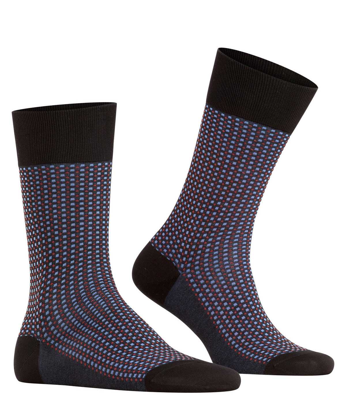 Falke Uptown Tie Socks Socken Herren Schwarz | 3987024-YE