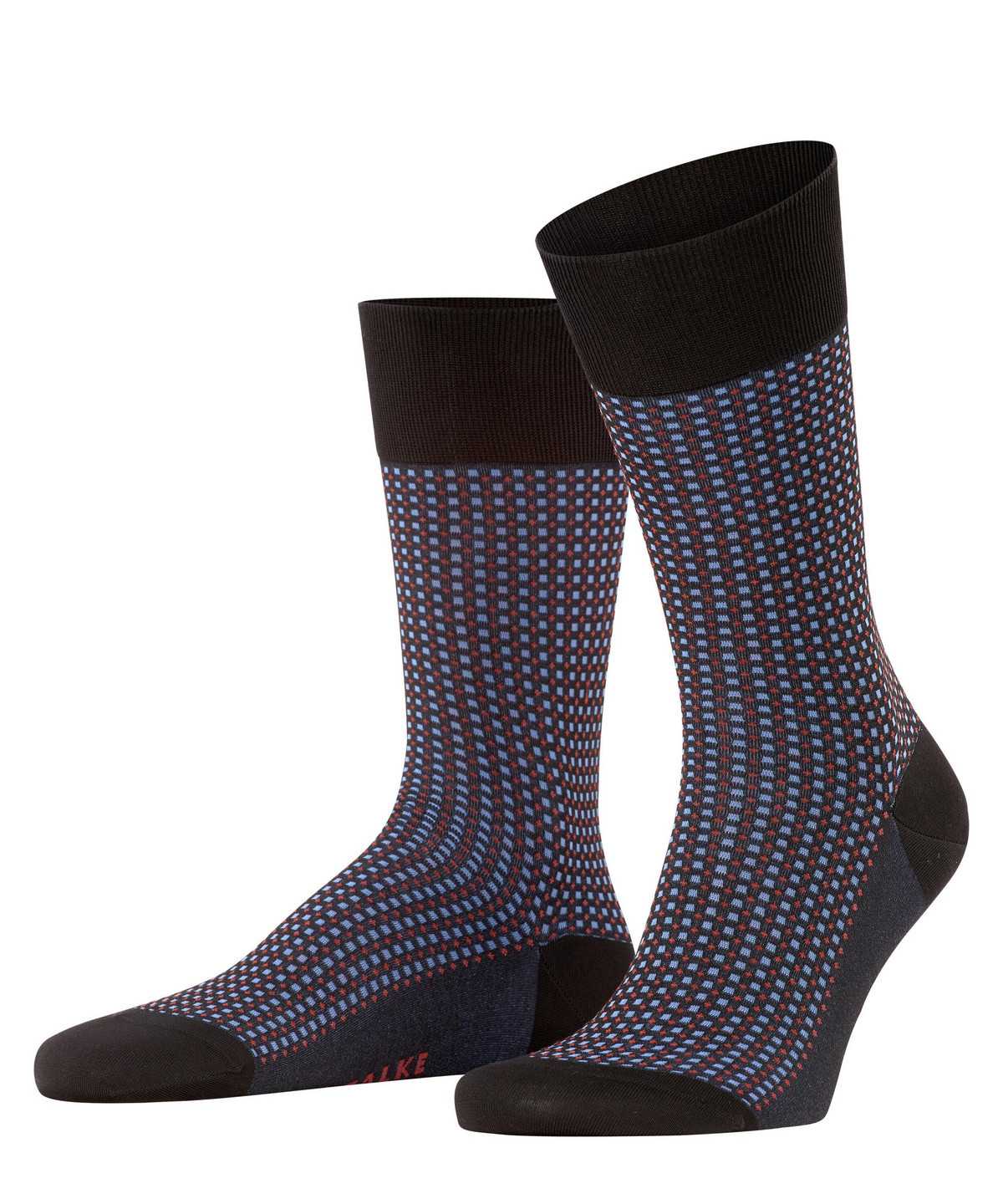 Falke Uptown Tie Socks Socken Herren Schwarz | 3987024-YE