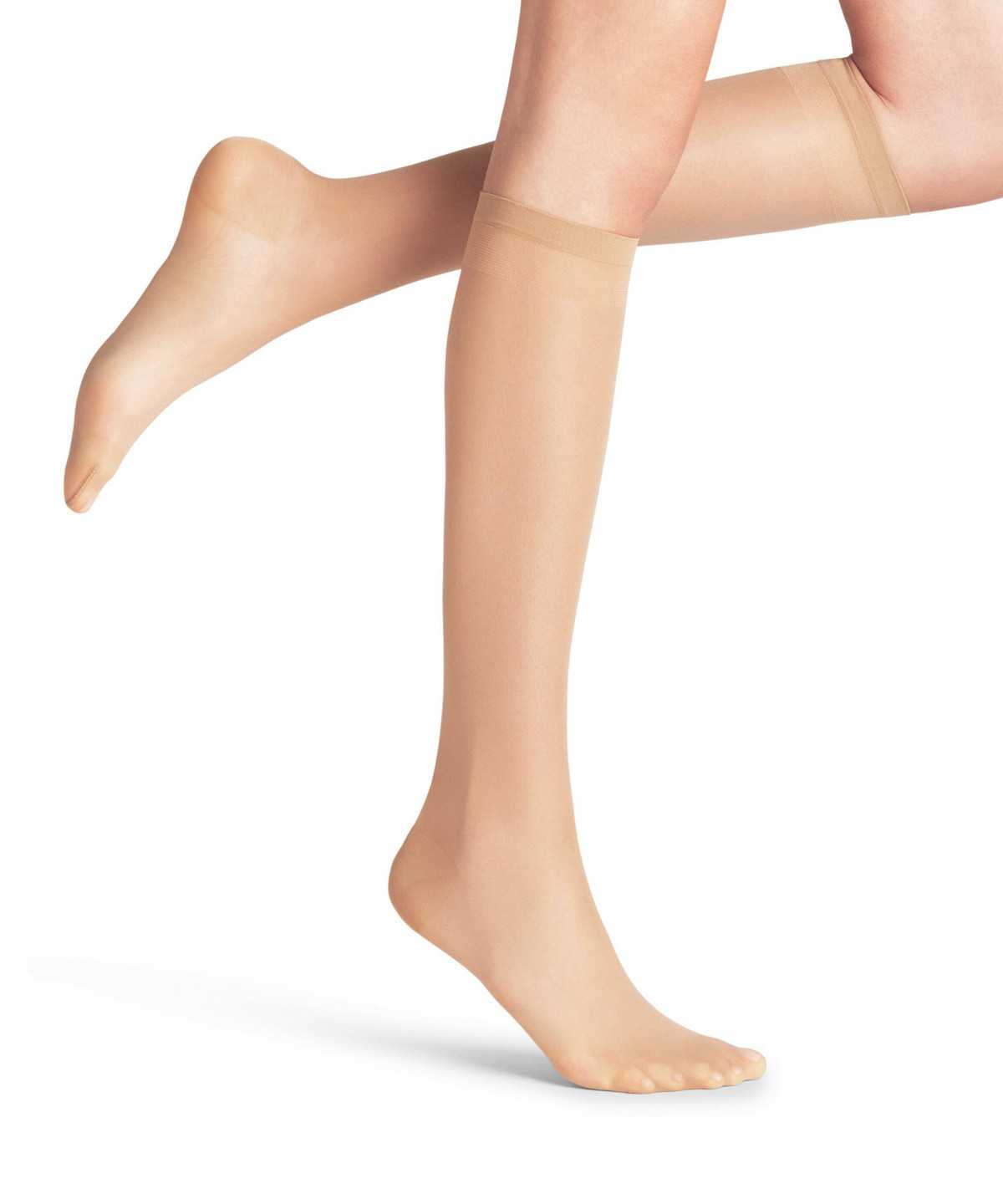 Falke Vitalize 20 DEN Knee-high Socks Socken Damen Beige | 8325974-BY