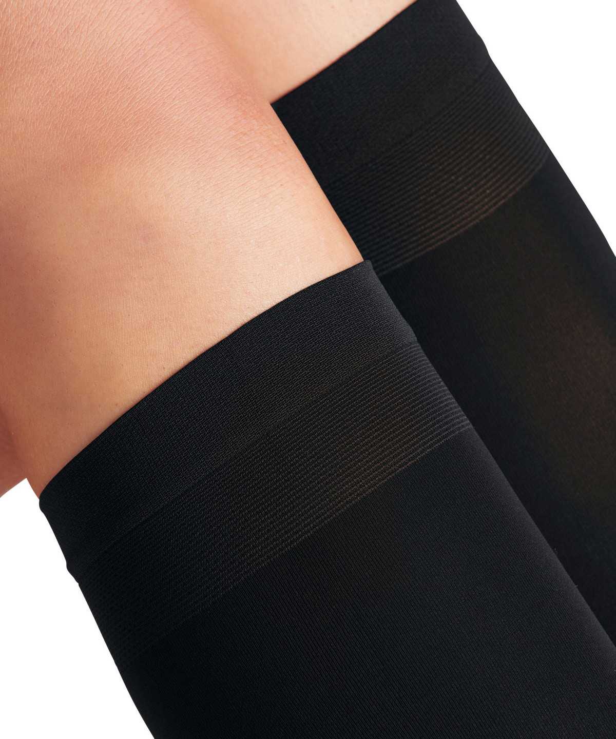 Falke Vitalize 40 DEN Knee-high Socks Socken Damen Schwarz | 4219630-XC