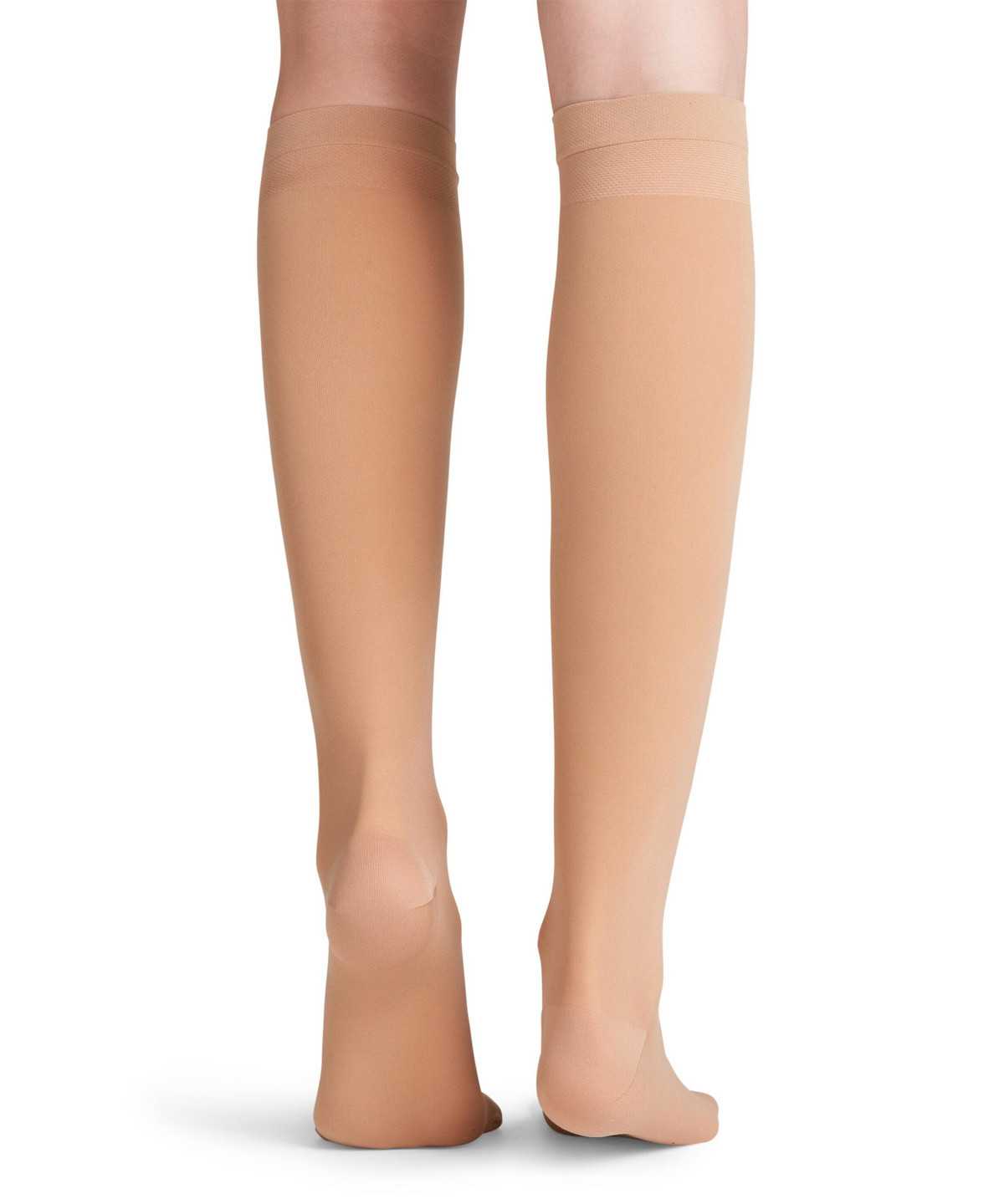 Falke Vitalize 40 DEN Knee-high Socks Socken Damen Beige | 6902548-KS