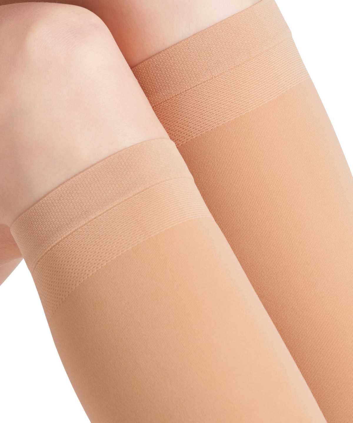 Falke Vitalize 40 DEN Knee-high Socks Socken Damen Beige | 6902548-KS