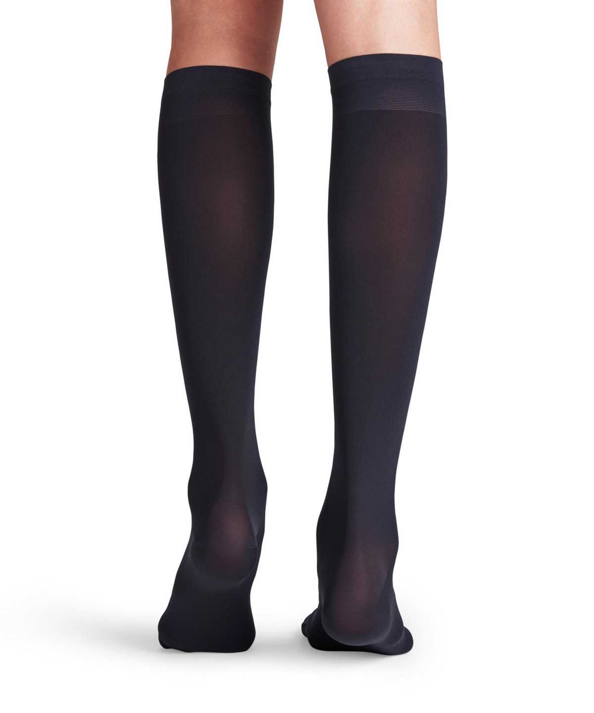 Falke Vitalize 40 DEN Knee-high Socks Socken Damen Blau | 9851306-SZ