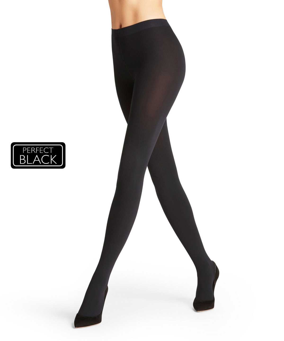 Falke Warm Deluxe 80 DEN Tights Tights Damen Schwarz | 7532901-YL